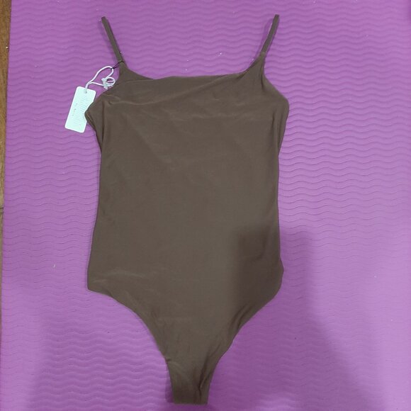 Aerie new with tags smoothez brown bodysuit - Picture 5 of 10